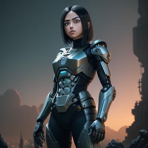 ALITA BATTLE ANGEL : Pose