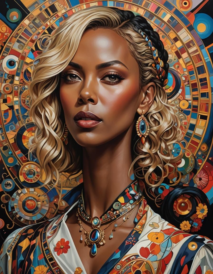 Charleze Jade Theron Pinkett Smith
( blended celebrities fac...