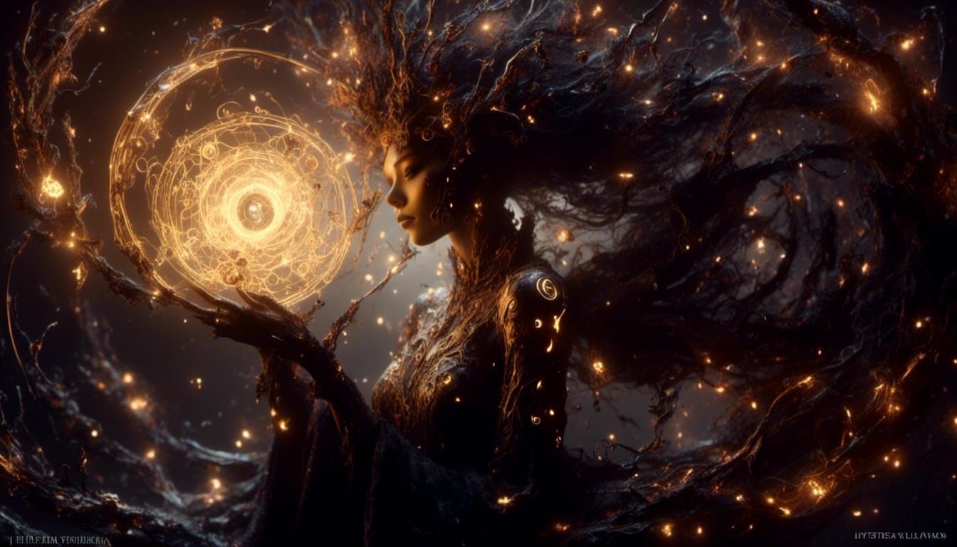 <lora:Fantasy x SF:1.0> <lora:Glowing runes dark:1.0> Nature...