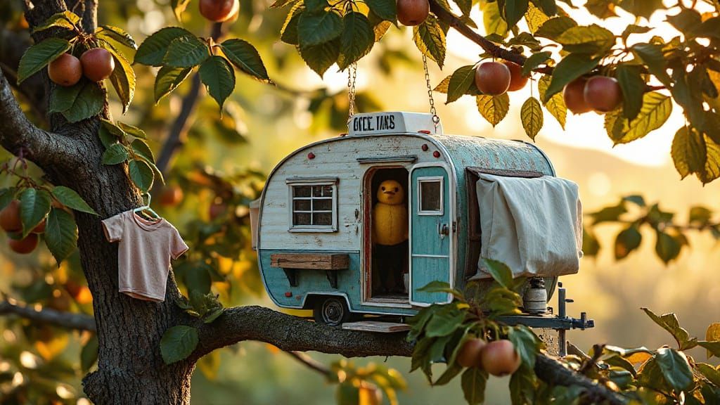 Trailer Park Birdhouse
