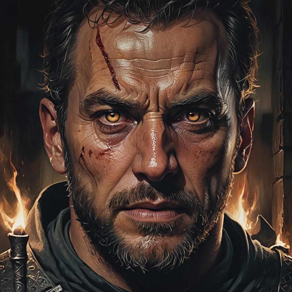 Macbeth and the Dagger: a Hyperrealistic Close-Up