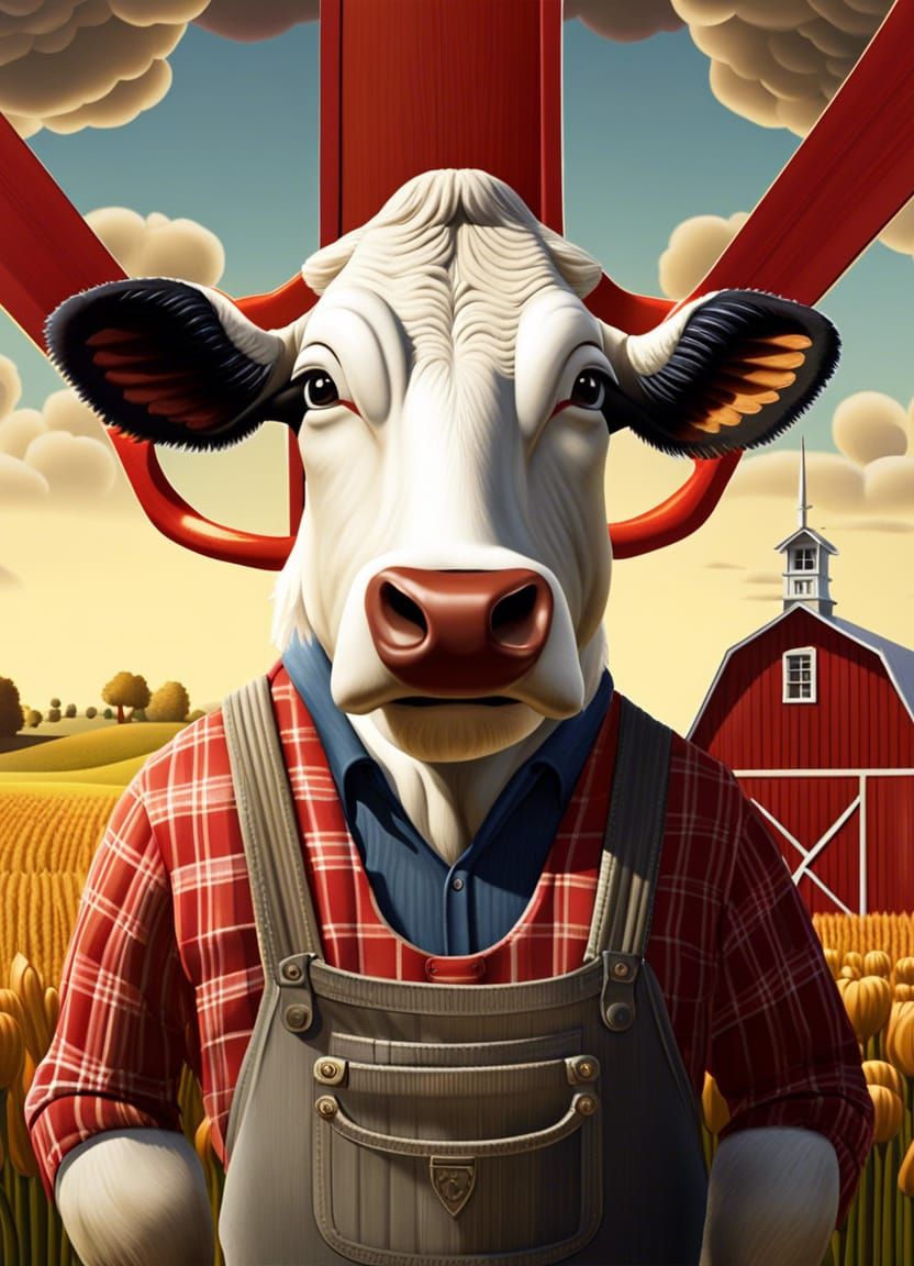 Wisconsin Cow - Cripes!