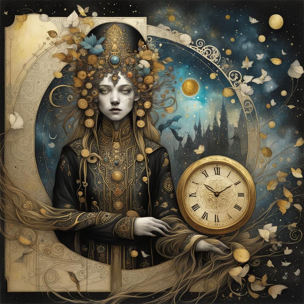 Intricately Detailed Artistic Collaboration