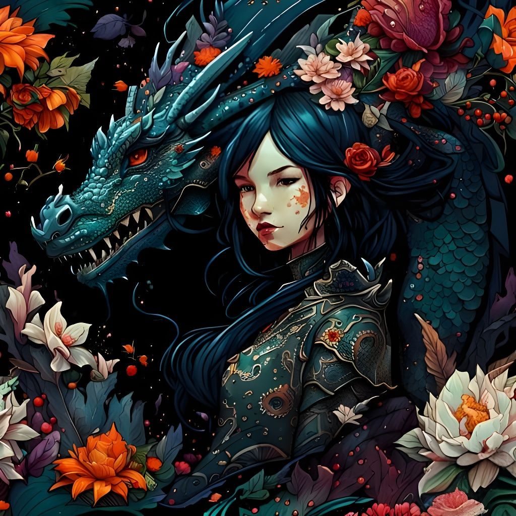 Abstract Colorful AI Image