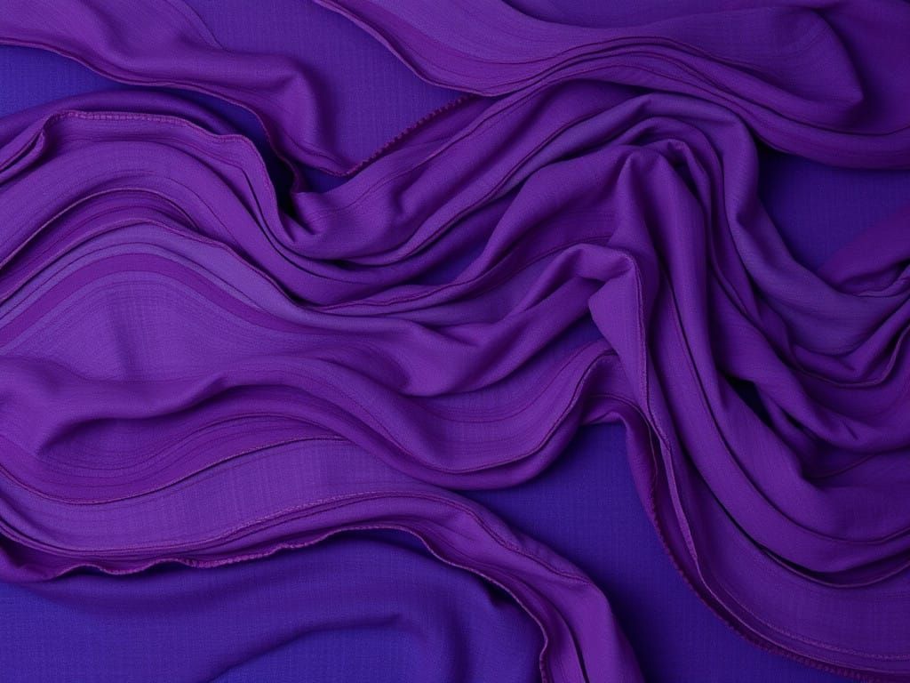 Vibrant Liminal Space with Deep Purple and Brownish-Green Hu...