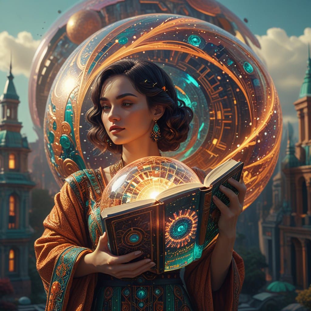 قصص للأطفال من تصميم الذكاء الاصطناعي وخلف اليد والكتاب المت...