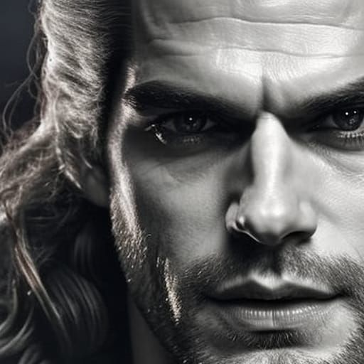 Henry Cavill as The Witcher: Portrait