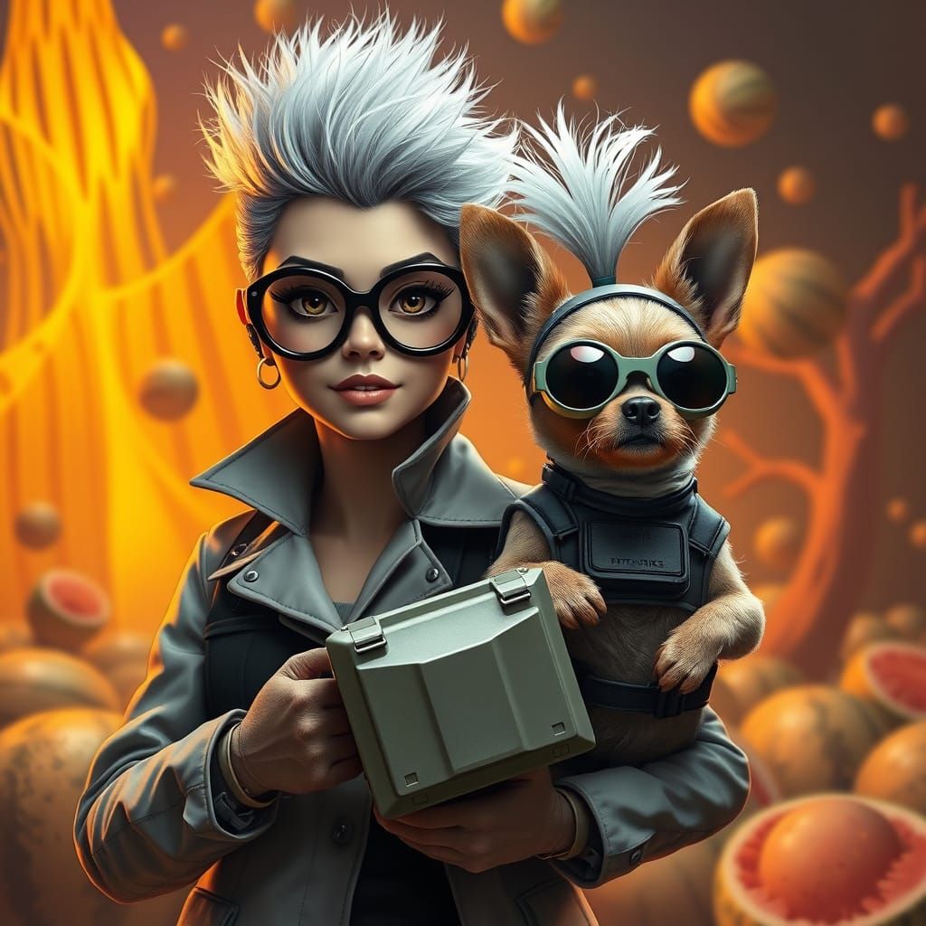 Surreal Detective Duo Embarks on Whimsical Adventure