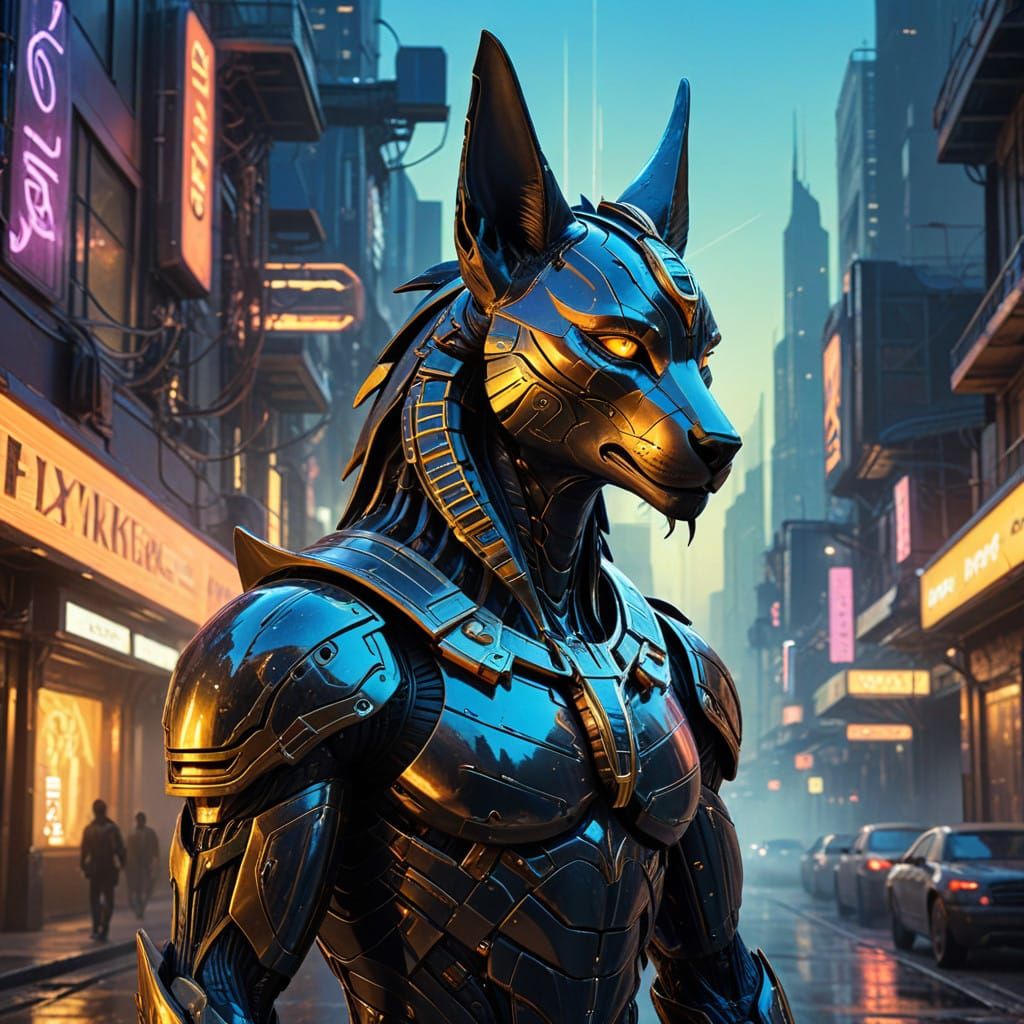 Cyber Anubis: God of the Digital Underworld