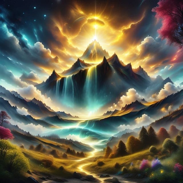 Dramatic Storm with Intense Lighting Effects