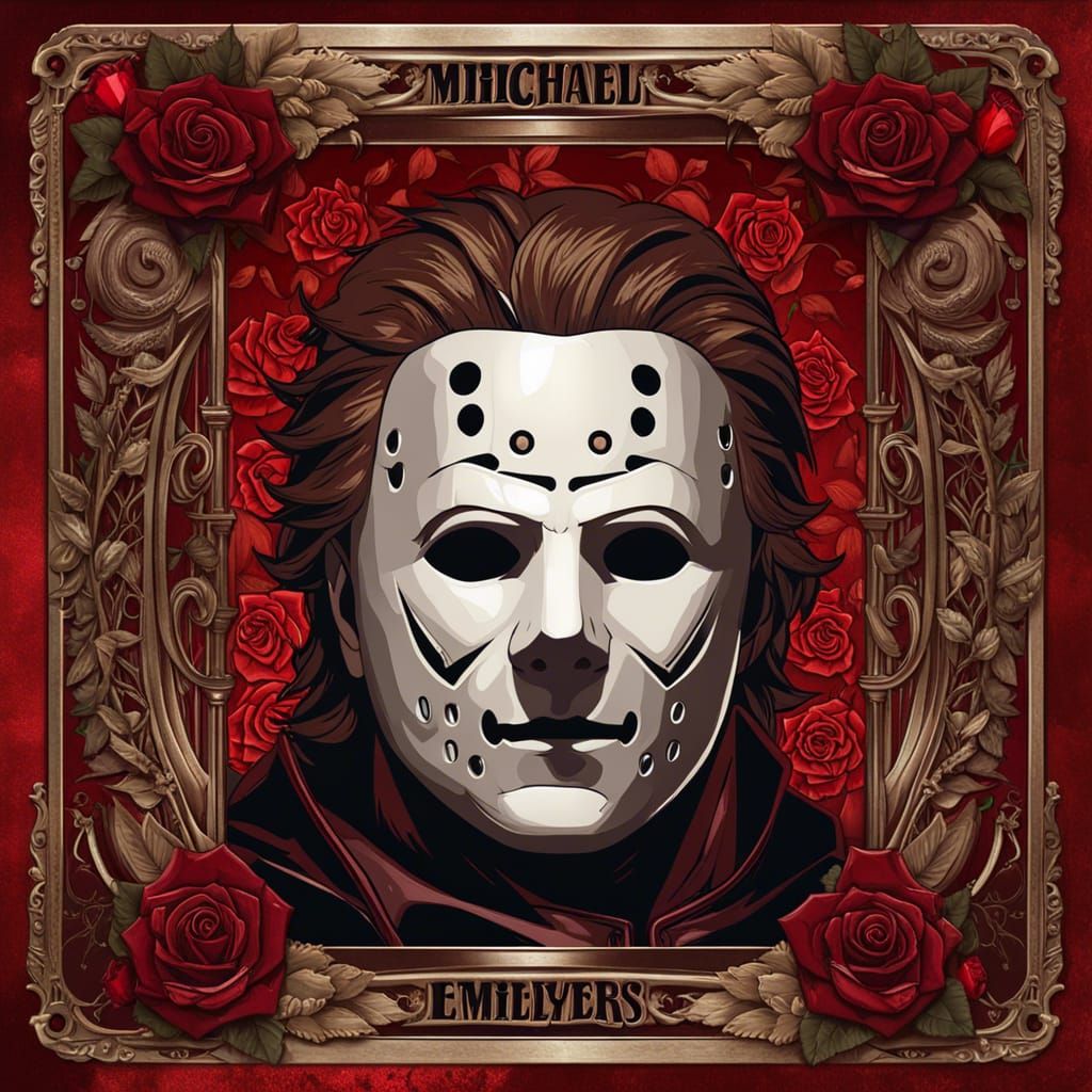 Michael Meyers Game Card in Capcom Style