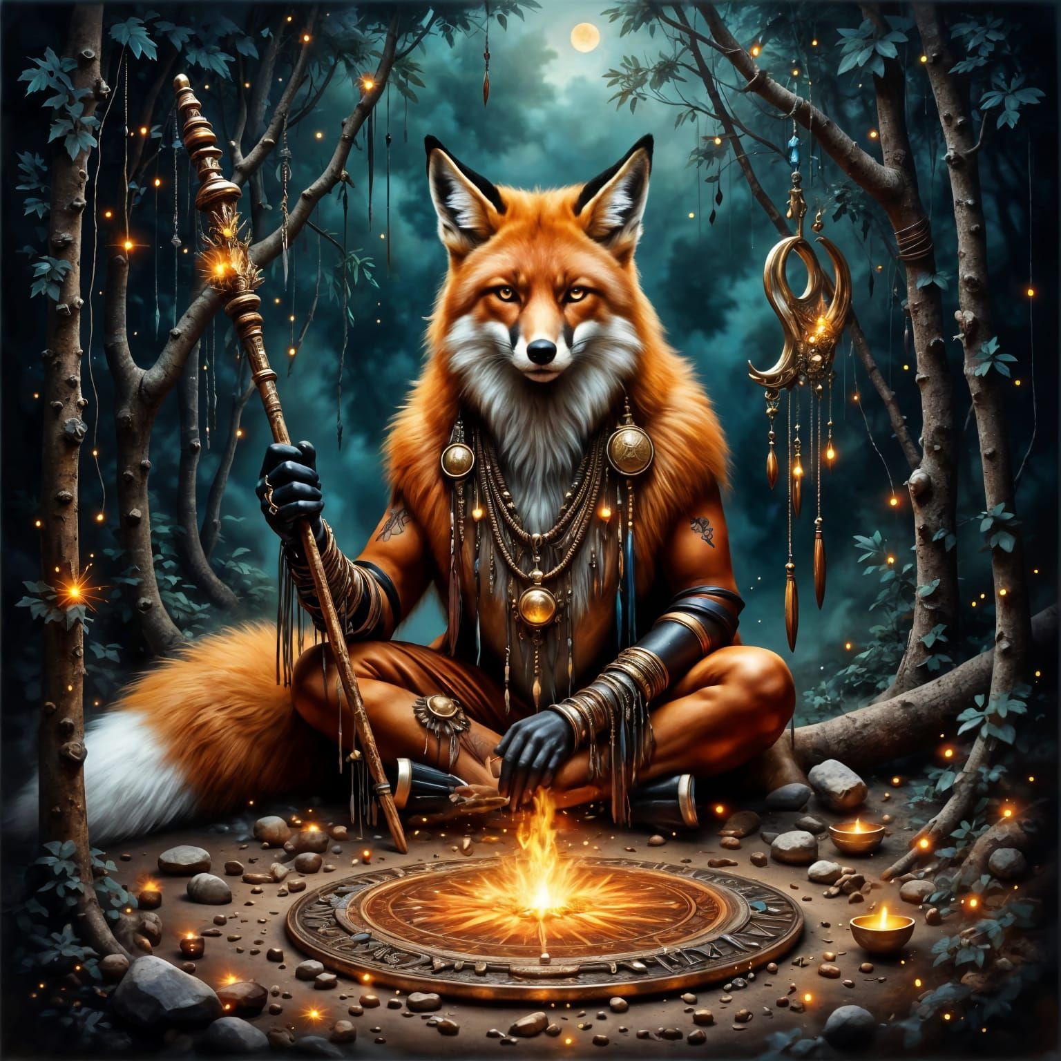 Shamanic Fox 🦊 🔥 🦊