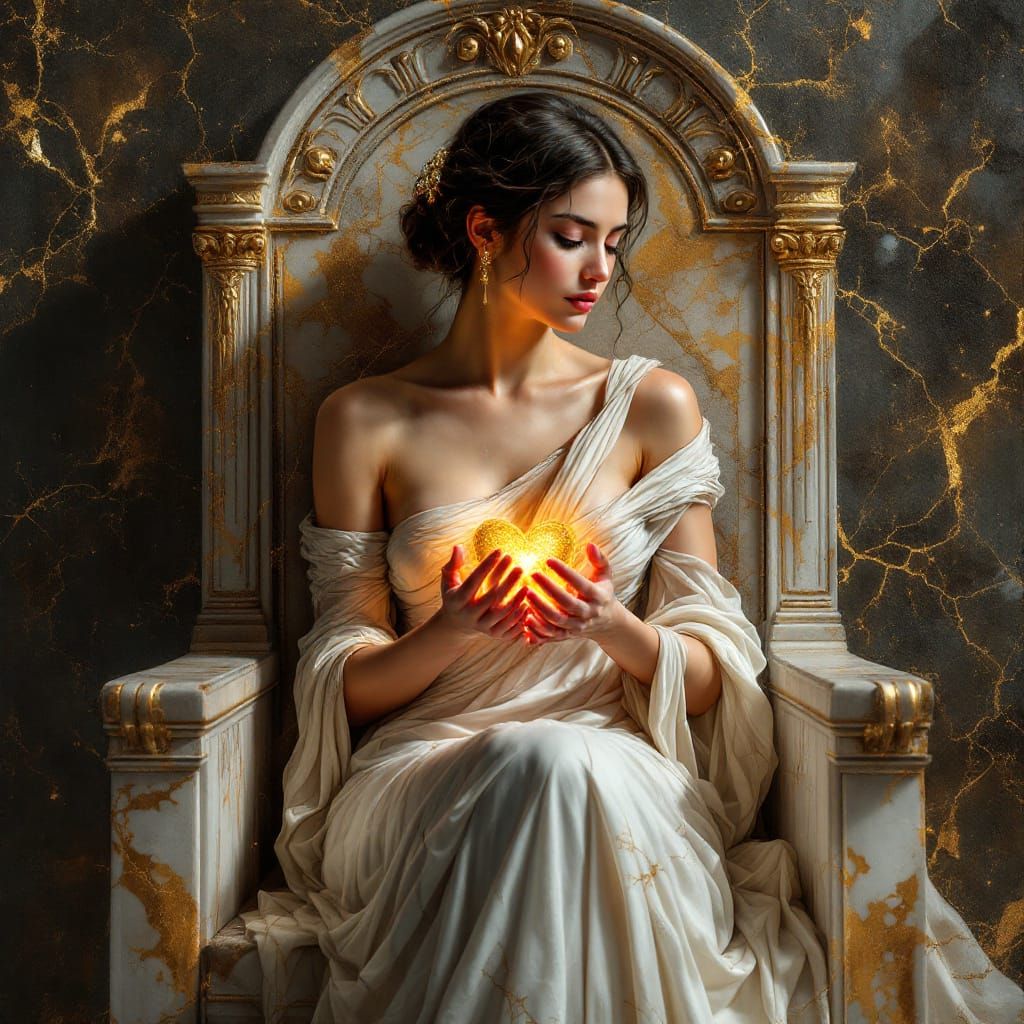 I'm the victim of this cold throne