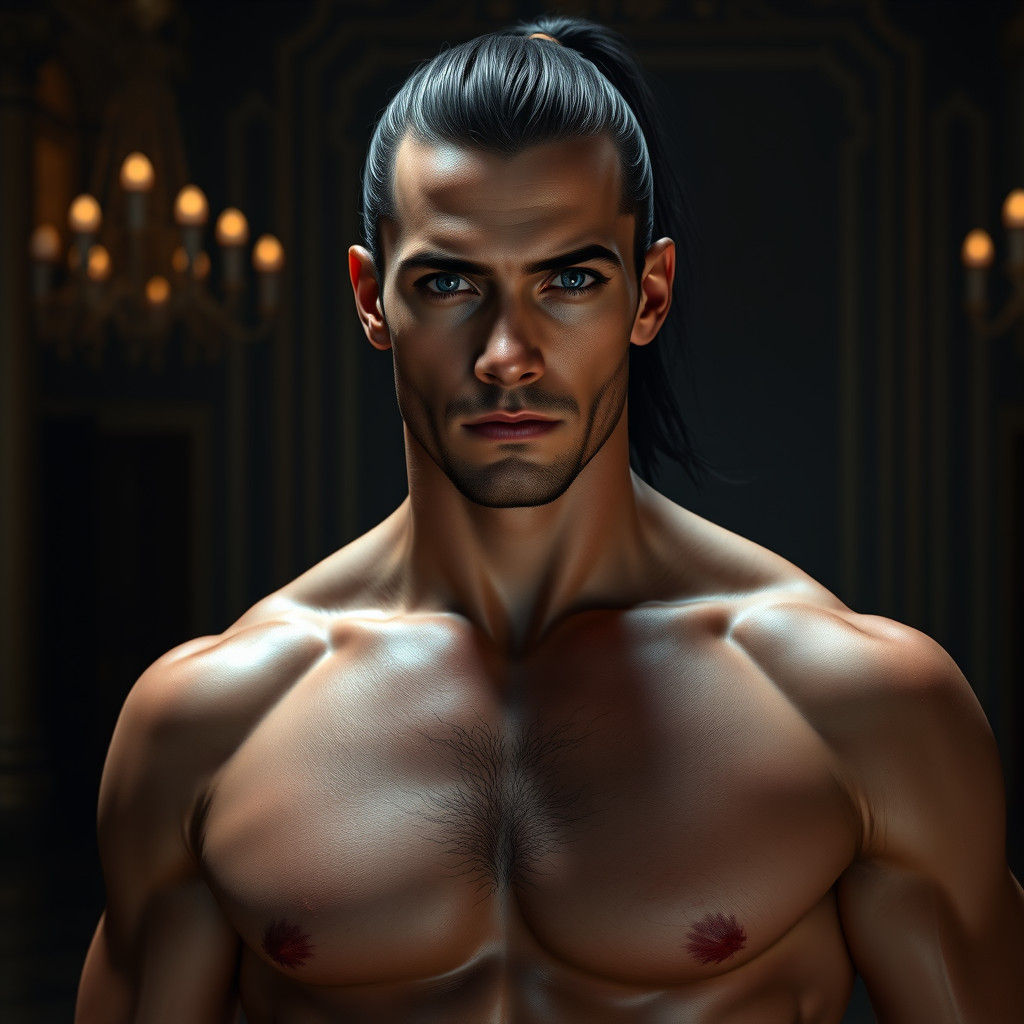 French Nobleman as Dark Fantasy Villain