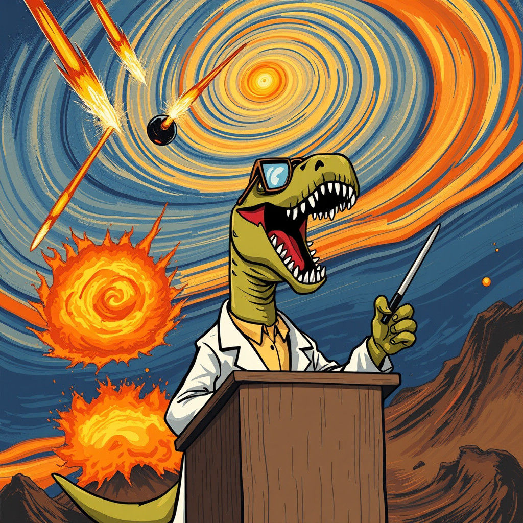 Dinosaur Scientist Denies Climate Change Apocalypse