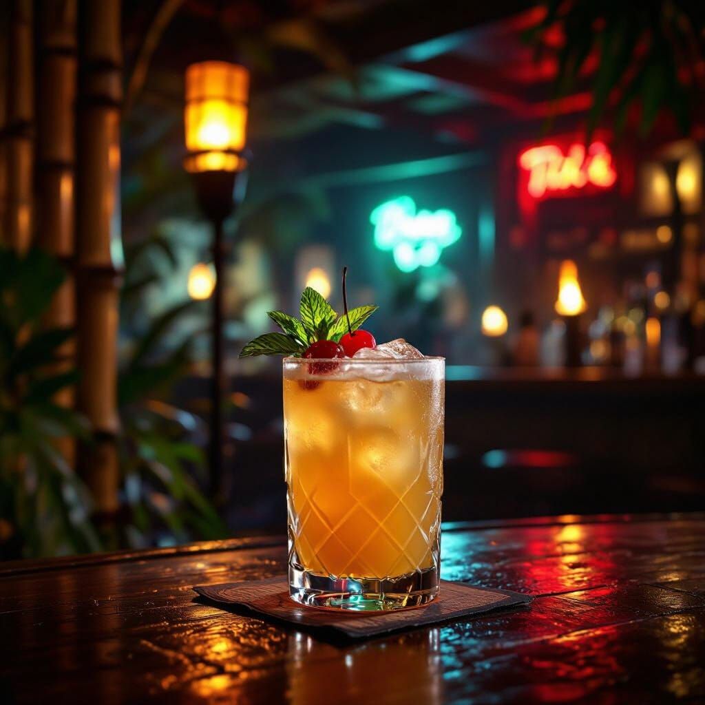 Don's Special Daiquiri at 1970 Hollywood Beachcomber Bar