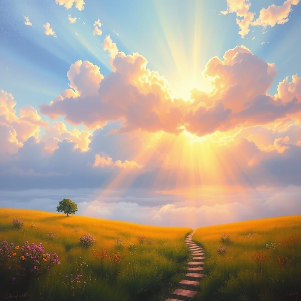 Blessed Landscapes of Endless Love and Serenity