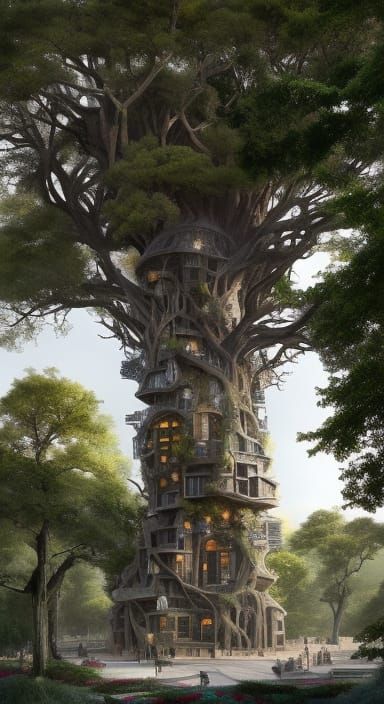 Village de l'arbre tordu