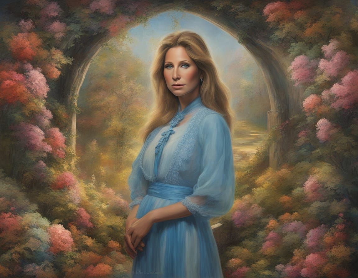 Hyperrealistic Portrait in Impasto Chalk Art Style