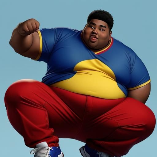 Fat Albert Playing Sports