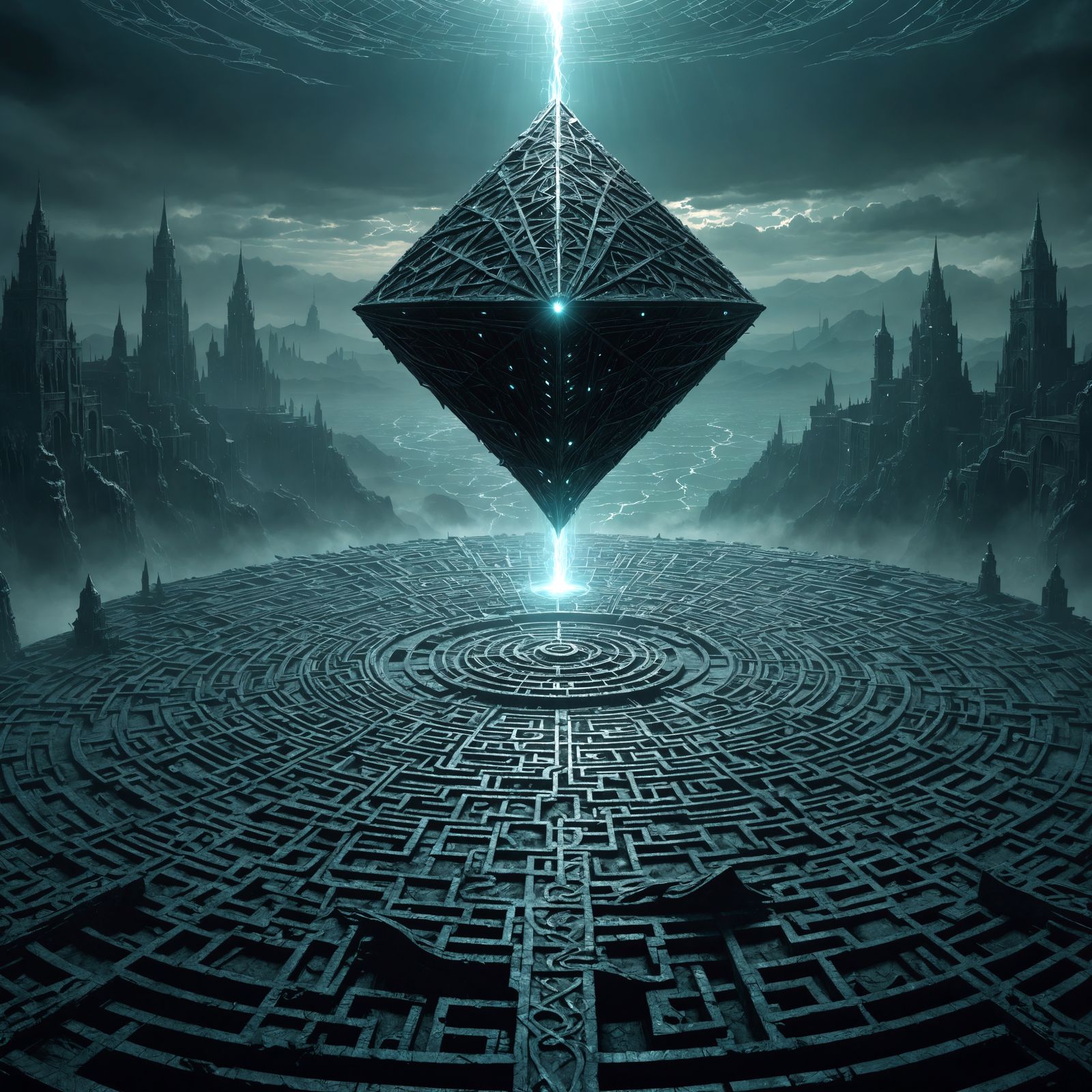 Ominous Diamond Entity Ruling Labyrinthine Realm