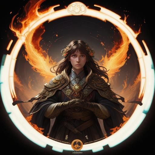 Detailed Portrait with Dynamic Lighting