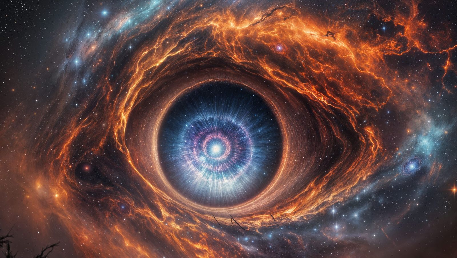 Cosmic Eye Epic Digital Painting