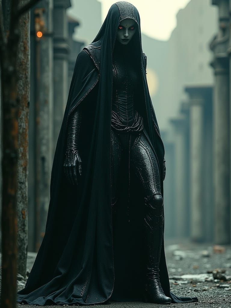 Terrifying Ghoul Emerges from Dark Crypt