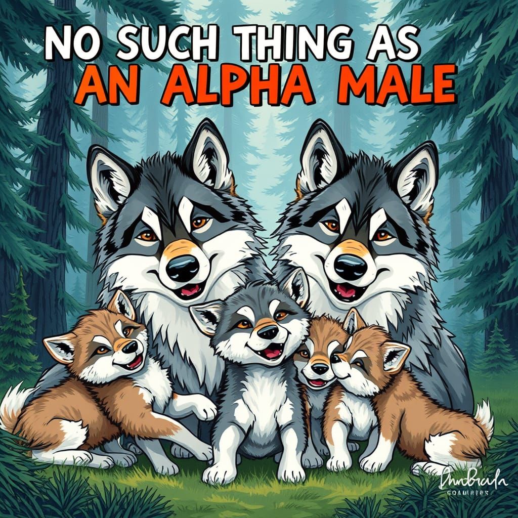 THERE'S NO SUCH THING AS AN ALPHA MALE. A falacious idea gen...