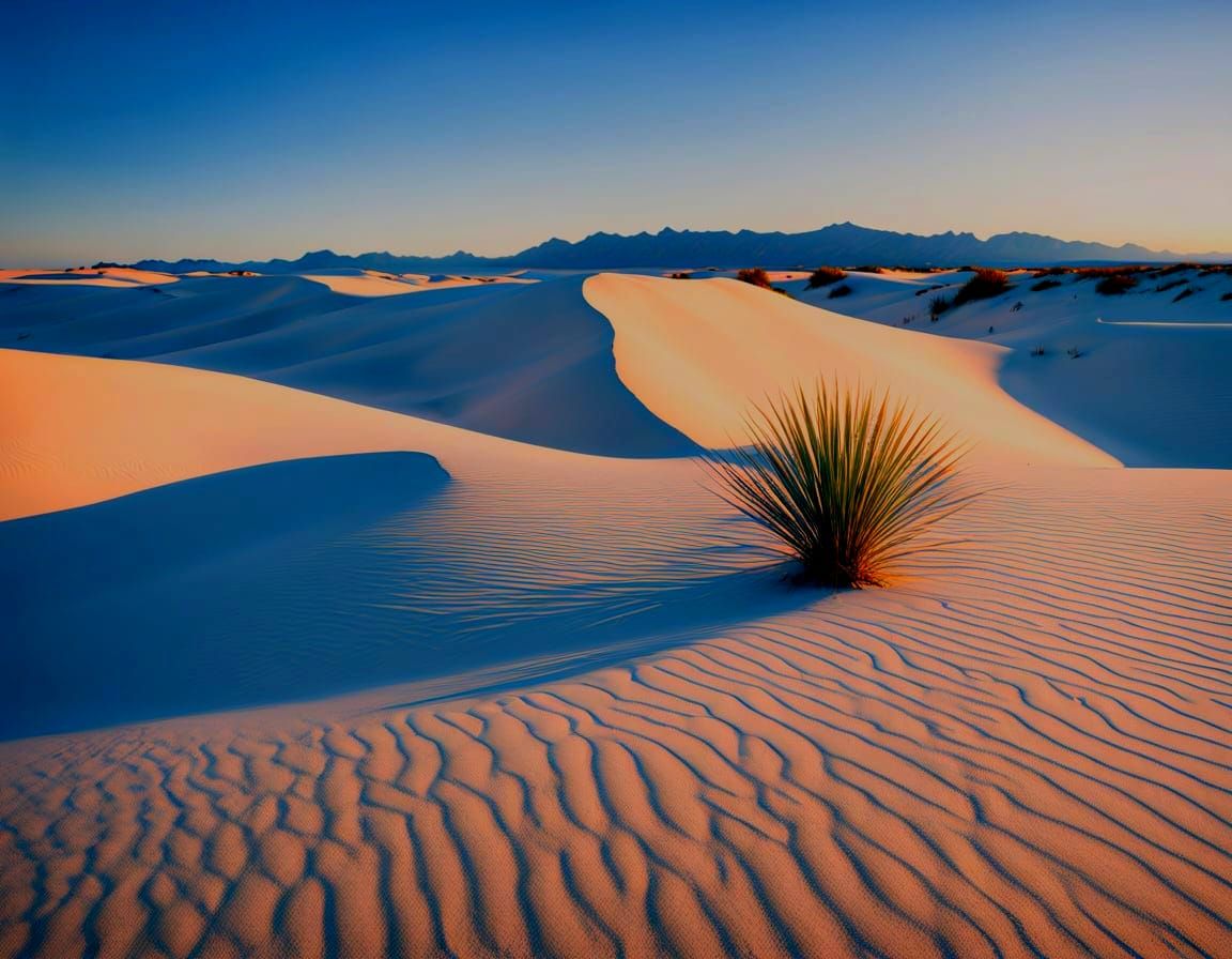 White Sands National Park in Documentary Style with Kodak Ek...