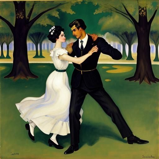 Waltz in the Dark: An Early 20th Century Portrait