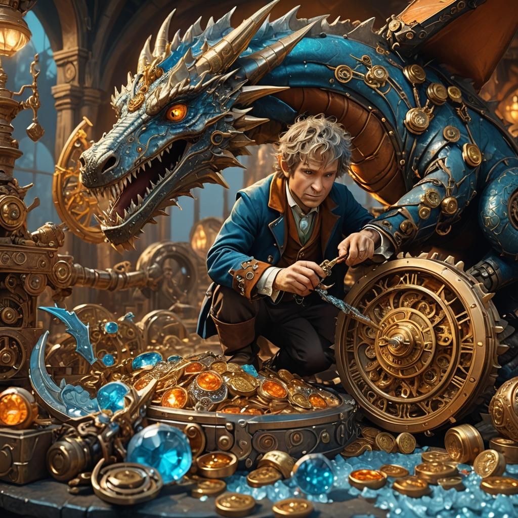 Alternate worlds: A steampunk Bilbo Baggins attempts to stea...