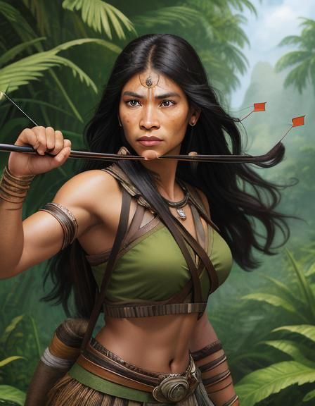 Amazon Warrior - Preset: Color Portrait