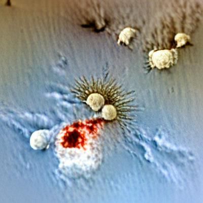 White Blood Cells Attack Coronavirus