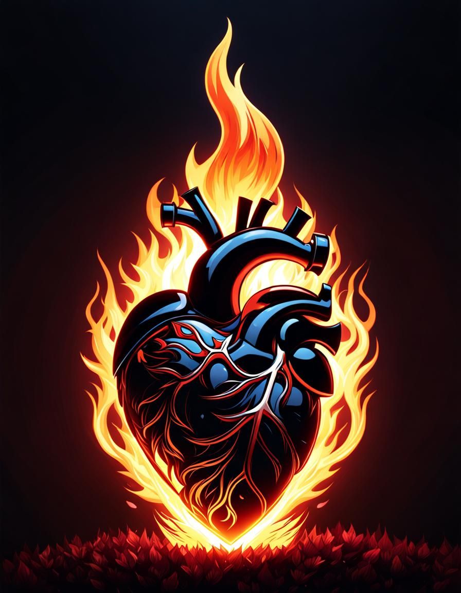 Burn out the dark in your heart