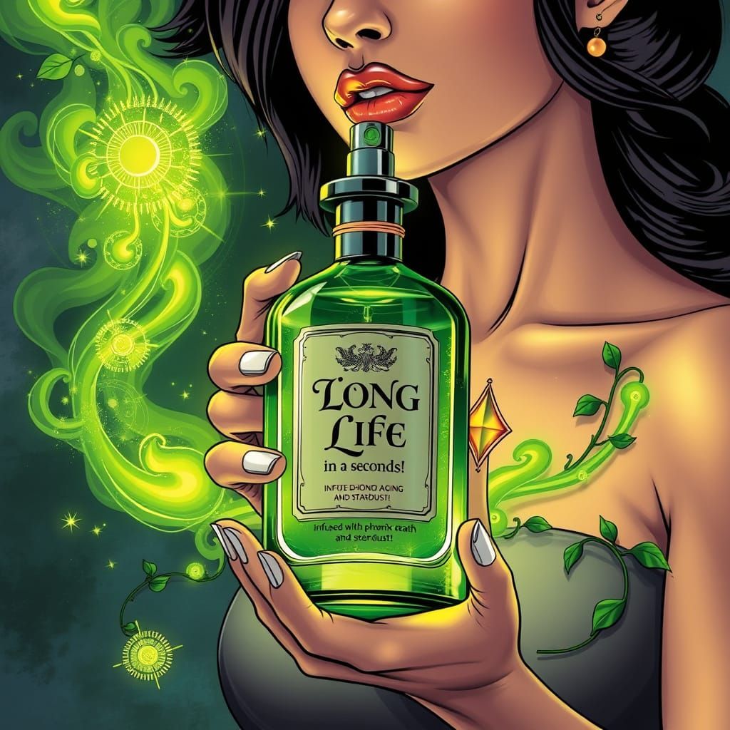 Surreal Cosmic Vixen Reveals the Secret to Eternal Youth