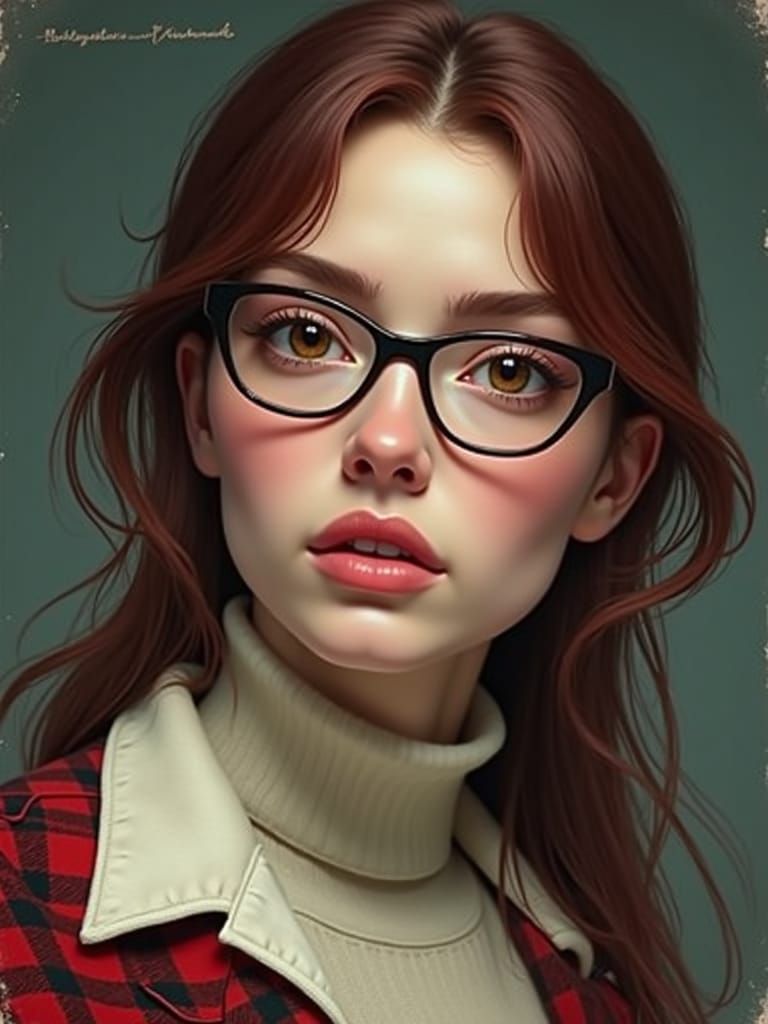 Woman's Portrait: Old Masters Meets Ghibli Animation