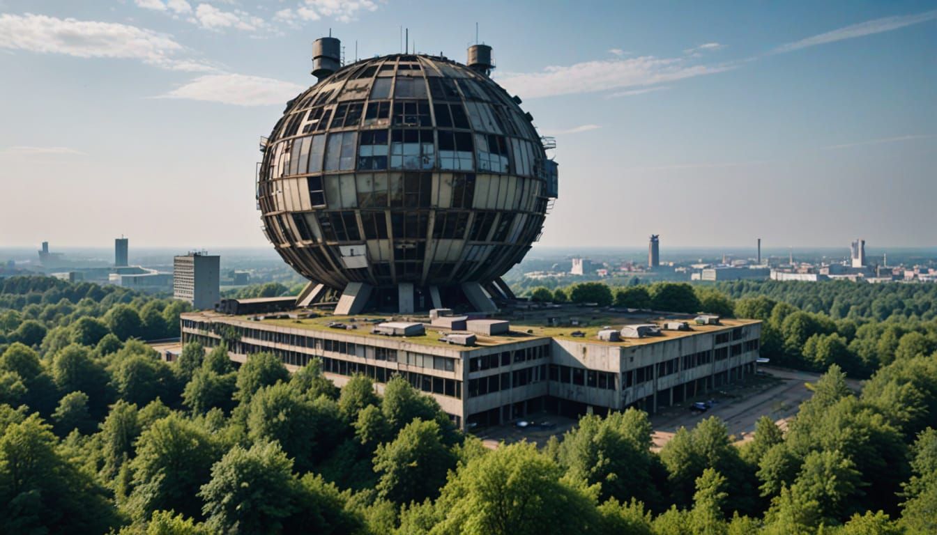 Teufelsberg Abandoned Listening Station in Germany