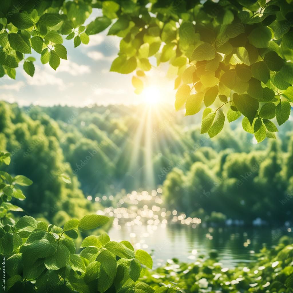 Heavenly Waterscape in Natural Light: Professional Photograp...