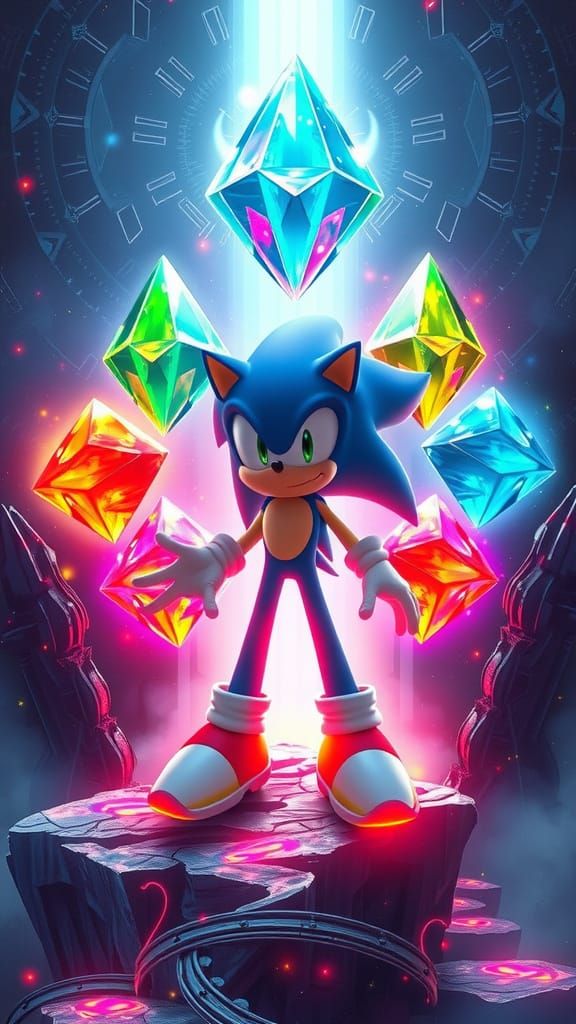 Sonic the Hedgehog's Seven Chaos Emeralds