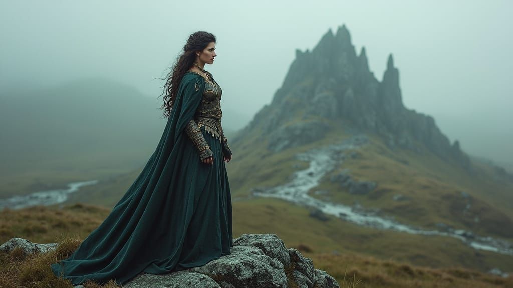 Warrior Queen Maeve Dominates the Irish Landscape