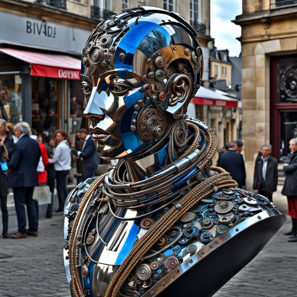 Metallic Bust