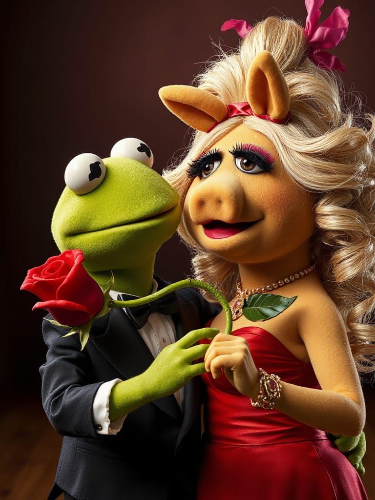 Kermit & Piggy Dancing the Tango πΈππβ€οΈ