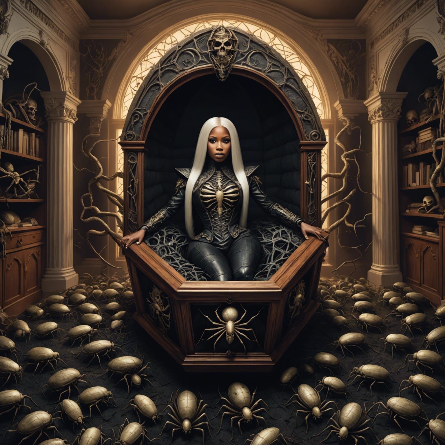 Celebrity Entombed Alive in Satanic Ritual