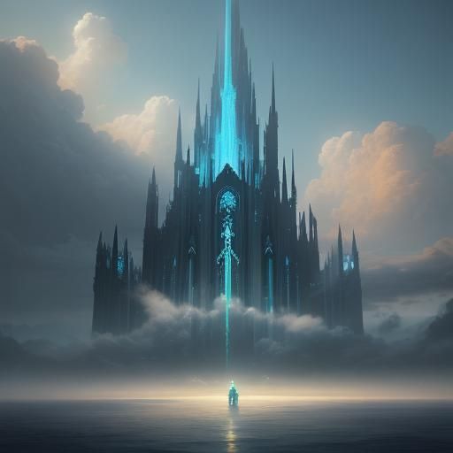 Gates to Heaven: Ethereal Fantasy Concept Art