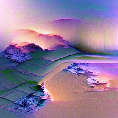Softly Lit Ambient Abstract Creation