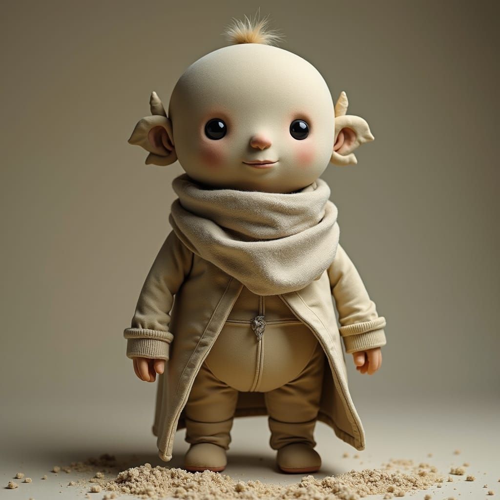 Ethereal Dust Man: An AI Generated Image