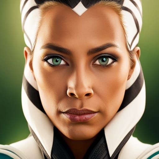 Hyperdetailed Portrait of Ahsoka Tano