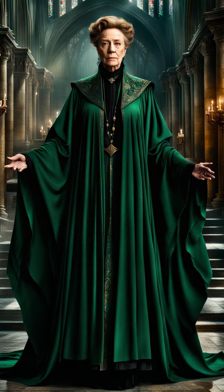 Professor McGonagall: Goddess of Magic, Digital Art