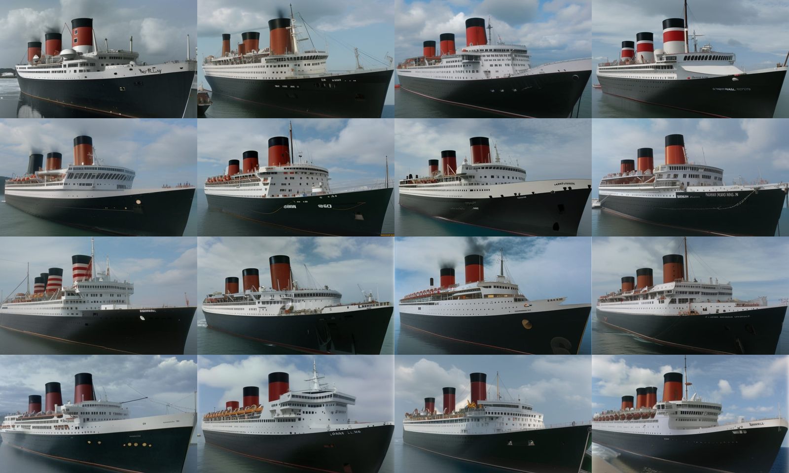 S.S. Normandie Ocean Liner in High Resolution